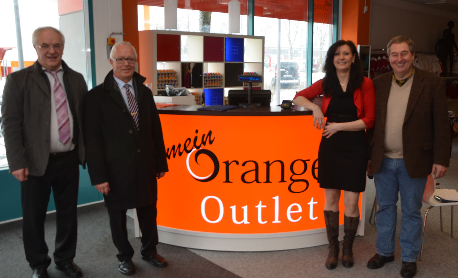 Das?Orange Outlet? hat am Dienstag im Rosenheimer AicherPark neu eröffnet Das?Orange Outlet? hat am Dienstag im Rosenheimer AicherPark neu eröffnet