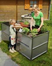 Lifestyle im Garten – Quadro-Hochbeet System aus Edelstahl - Premiumgarten und Minigarten im Luxusde Lifestyle im Garten – Quadro-Hochbeet System aus Edelstahl - Premiumgarten und Minigarten im Luxusde