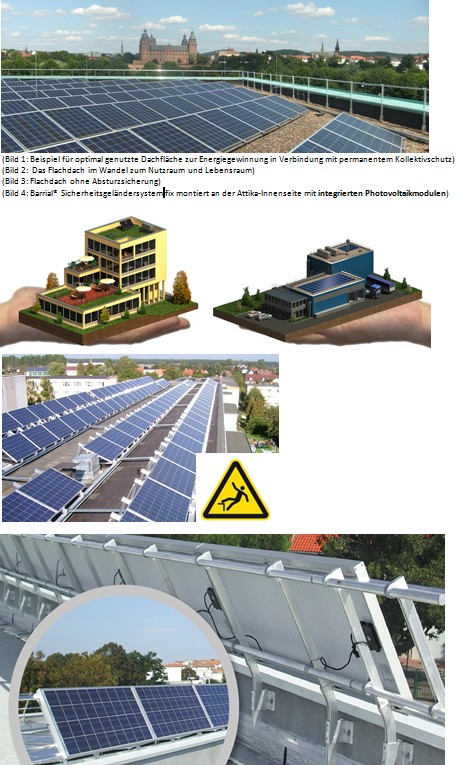 Flachdachsicherheit und Solar Flachdachsicherheit und Solar