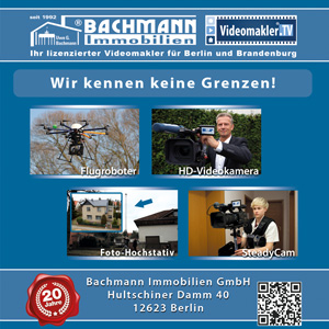 Bachmann Immobilien - erfolgreich seit 20 Jahren