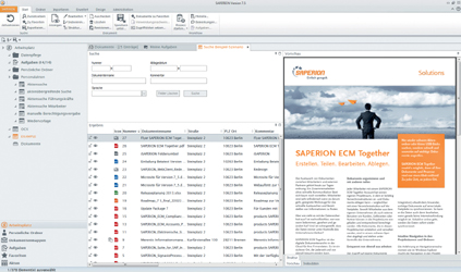 SAPERION ECM-Suite Version 7.5 SAPERION ECM-Suite Version 7.5