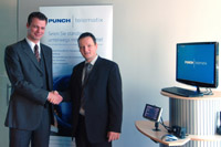 René Große-Vehne, GF der Spedition Große-Vehne, und Carsten Holtrup, GF Punch Telematix Deutschland René Große-Vehne, GF der Spedition Große-Vehne, und Carsten Holtrup, GF Punch Telematix Deutschland