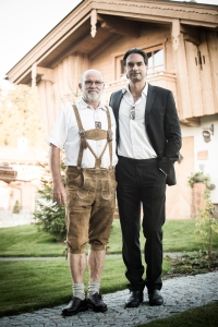 Peter Gruber mit Marcus Schenkenberg Peter Gruber mit Marcus Schenkenberg