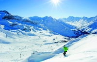Skifahrerin Skifahrerin