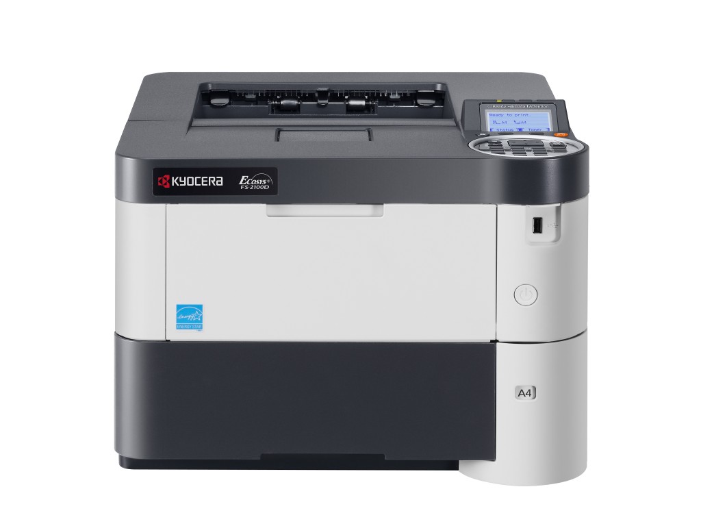Mit dem Kyocera FS-2100D das Klima schützen. Mit dem Kyocera FS-2100D das Klima schützen.