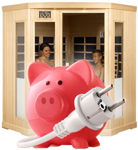 Energieeffiziente Infrarotkabinen der my-sauna GmbH