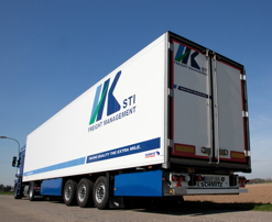 Mehrkammer-Lkw von STI Freight Management Mehrkammer-Lkw von STI Freight Management
