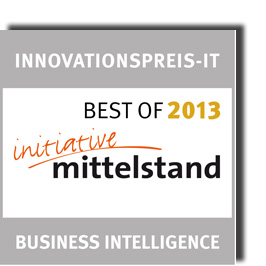 Auszeichnung für Business Intelligence Auszeichnung für Business Intelligence