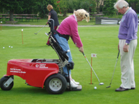 Golf als Rehabilitation: Die Golfanlage Gut in Frechen ist behindertengerecht ausgestattet..