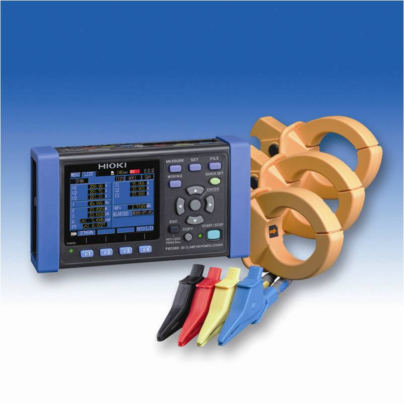 Neuer Energie-Logger HIOKI 3360 Neuer Energie-Logger HIOKI 3360