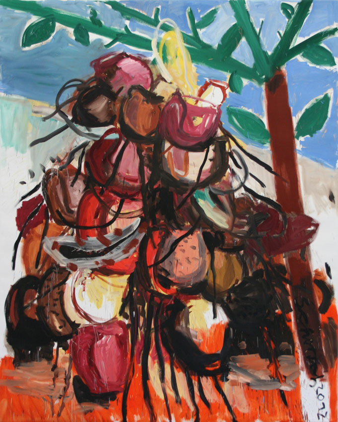 Jörg Lohse | Ich würde gern der Freund von Albert Oehlen sein | 250 x 200 cm | Öl auf Leinwand | 201 Jörg Lohse | Ich würde gern der Freund von Albert Oehlen sein | 250 x 200 cm | Öl auf Leinwand | 201