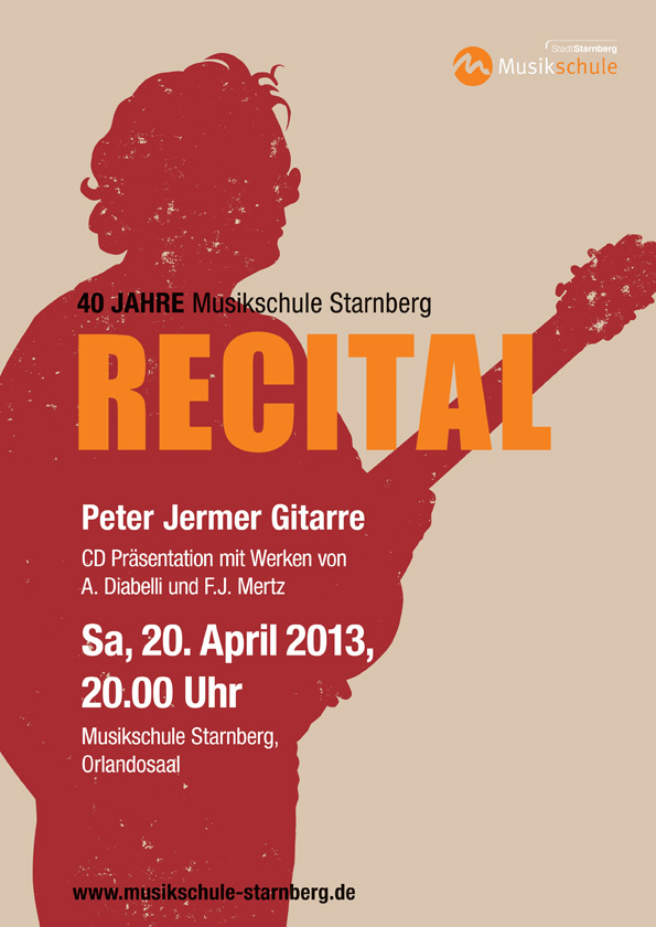 Recital - Peter Jermer spielt Werke von Diabelli und Mertz Recital - Peter Jermer spielt Werke von Diabelli und Mertz
