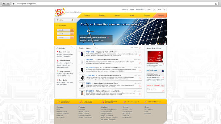 ICPDAS – neuer Webauftritt für eine starke Marke in Europa ICPDAS – neuer Webauftritt für eine starke Marke in Europa