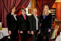 Julia Straßberger, Nadine Schroefl, Maryna Gerein und Marlen Voll (von links). Julia Straßberger, Nadine Schroefl, Maryna Gerein und Marlen Voll (von links).