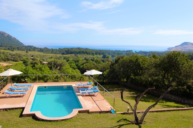 Finca Mallorca Meerblick - Finca Ferienhäuser, Fincas