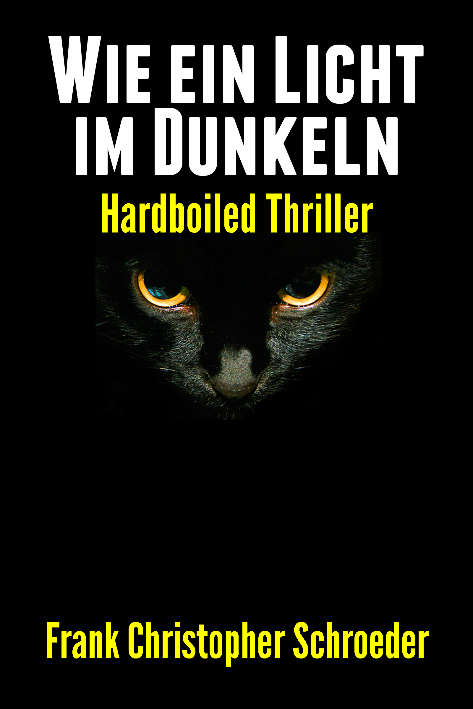 Wie Ein Licht Im Dunkeln - Hardboiled Thriller Cover Wie Ein Licht Im Dunkeln - Hardboiled Thriller Cover