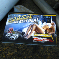 Der Katalog für 2013 der Supersport GmbH ist Mitte April erschienen.