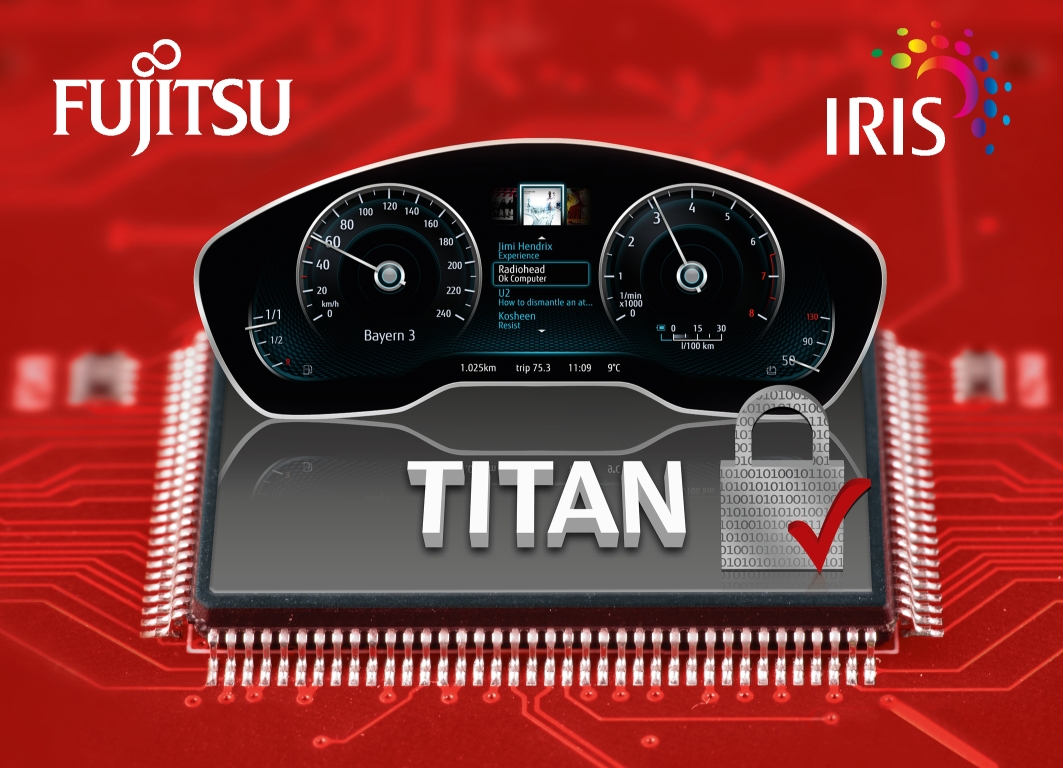 Fujitsu kündigt erste Ein-Chip-Lösung für hybride Kombiinstrumente das Automobil an.