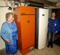 Der Preis für den Besitzer der ältesten Brauchwasserpumpe Deutschlands, eine Ochsner Europa 323 DK.