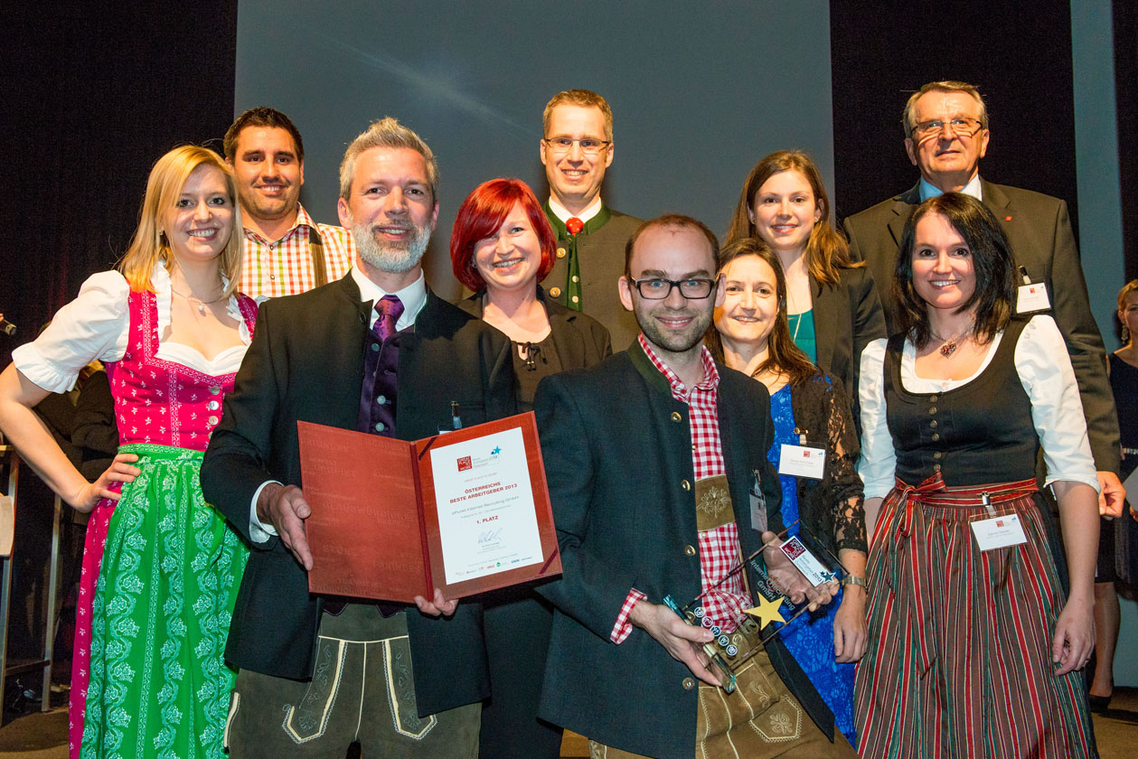 1. Platz für ePunkt beim GPTW Wettbewerb. 1. Platz für ePunkt beim GPTW Wettbewerb.