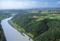 Radfahren an der blauen Donau Radfahren an der blauen Donau