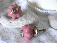 Knäufe in rosa für kleine Prinzessinnen Knäufe in rosa für kleine Prinzessinnen
