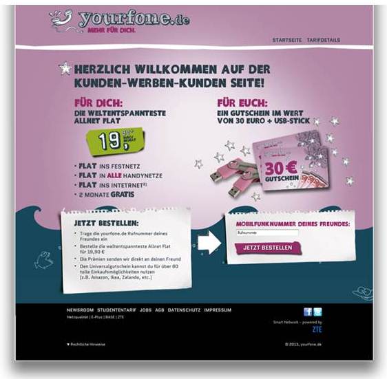 Freunde werben und 30,00 Euro Gutschein plus USB-Stick sichern Freunde werben und 30,00 Euro Gutschein plus USB-Stick sichern