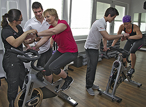 AktivSportpark Moers bietet herzfrequenzgesteuertes Ausdauertraining an. Foto: Holger Bernert AktivSportpark Moers bietet herzfrequenzgesteuertes Ausdauertraining an. Foto: Holger Bernert