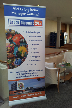 DruckDiscount24.de beim Manager Golfcup