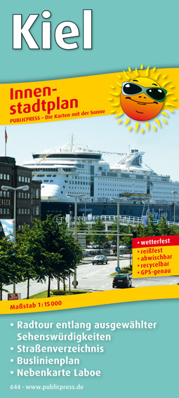 Cover Stadtplan Kiel