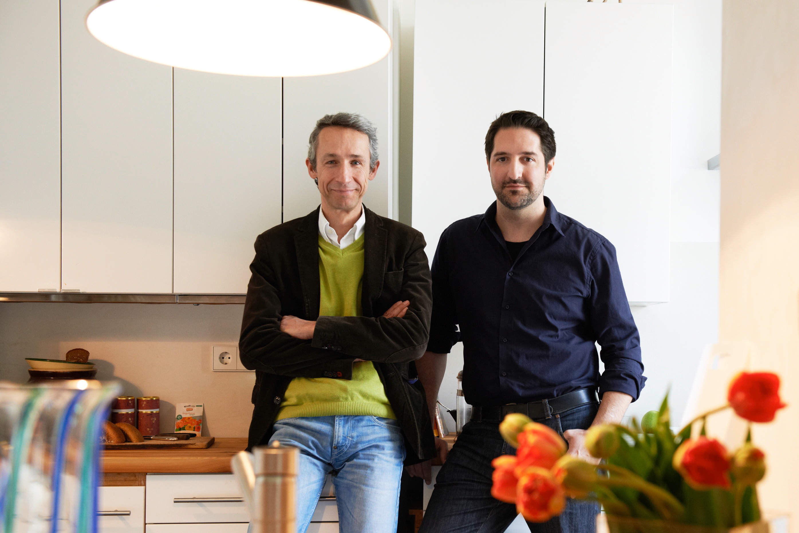 Kochmamsell-Gründer Arno Meyer zu Küingdorf und Norman Natterer