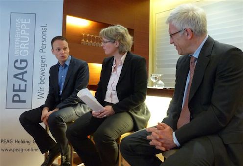 (v.l.) Kai Gehring, Birgit Marschall, Thomas Baumeister