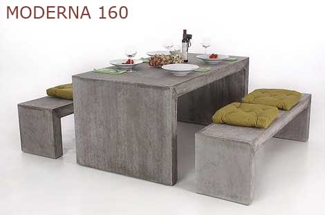 Sitzgruppe MODERNA aus Faserbeton Sitzgruppe MODERNA aus Faserbeton