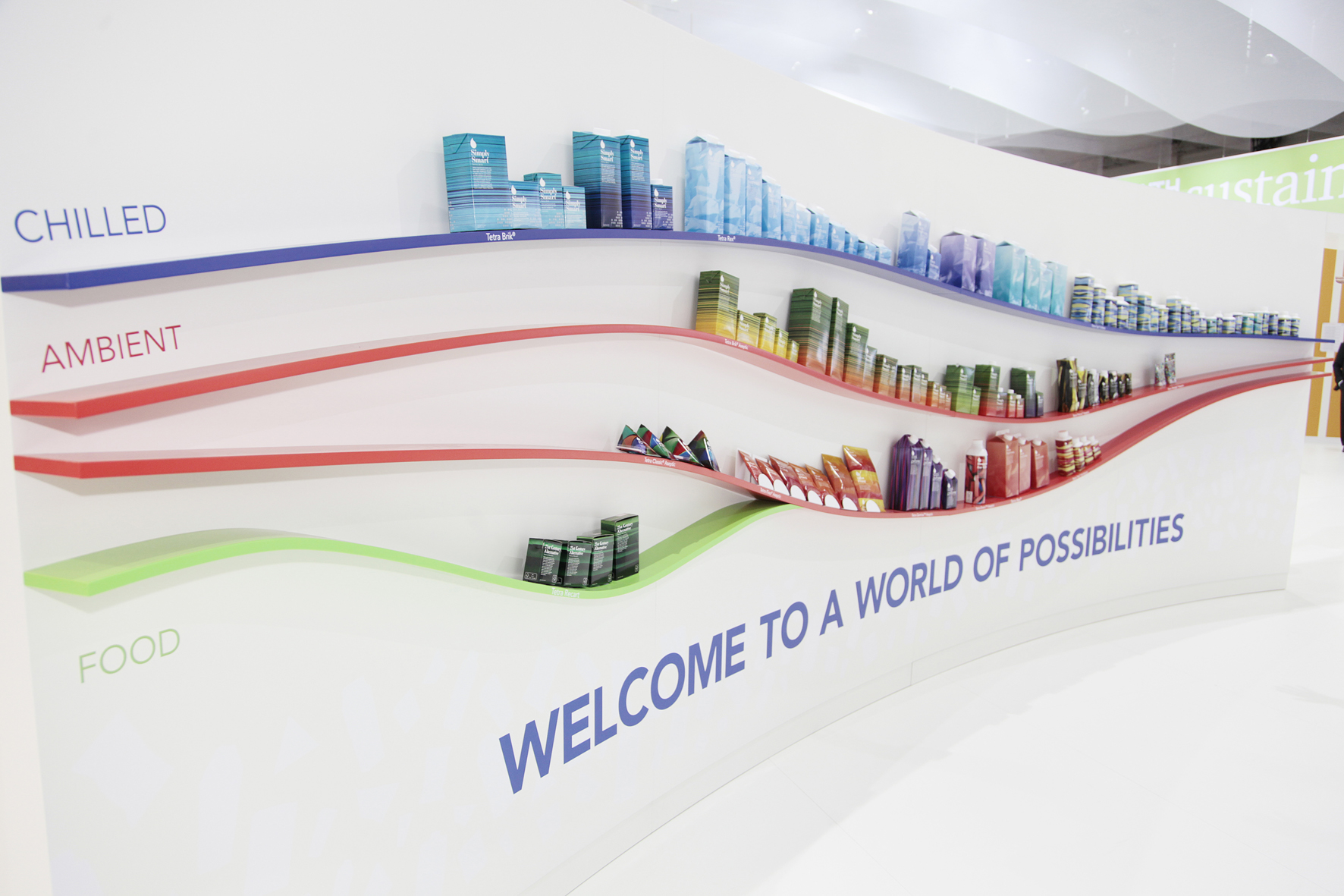 Optimale Kommunikation am Messestand von Tetra Pak