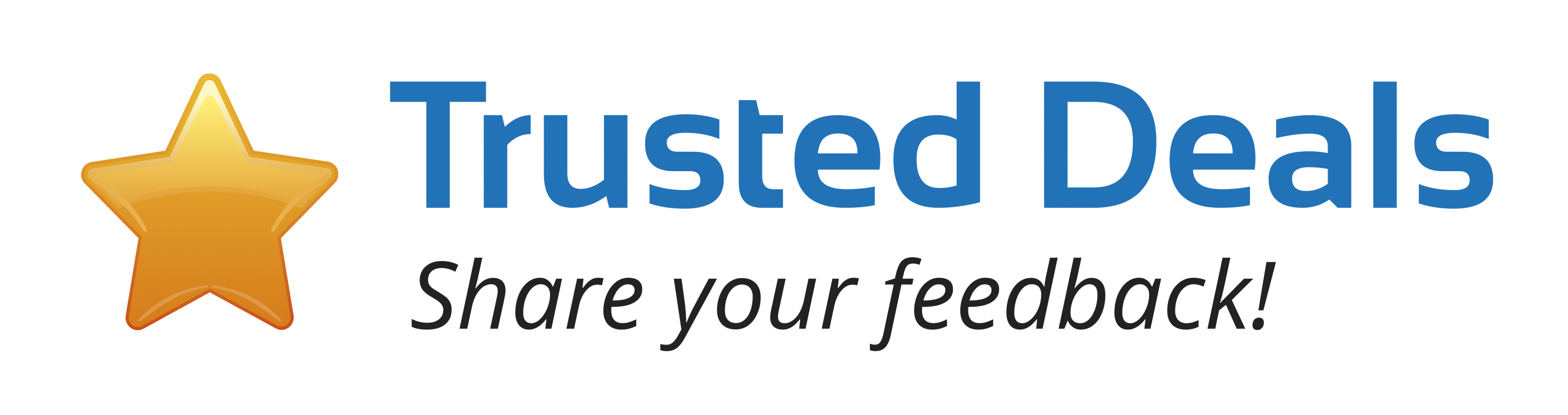 Trusted-Deals Logo - Share your feedback Trusted-Deals Logo - Share your feedback