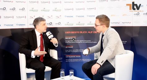 Kurt Denk, Geschäftsführer der mobileObjects AG im Interview mit Peter Klischewsky, Chefredaktuer de Kurt Denk, Geschäftsführer der mobileObjects AG im Interview mit Peter Klischewsky, Chefredaktuer de