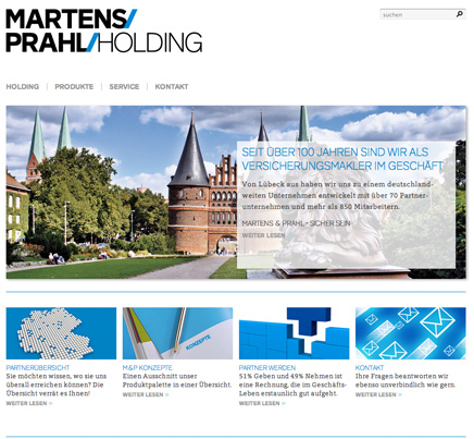 FUSE entwickelt Website für Martens & Prahl FUSE entwickelt Website für Martens & Prahl
