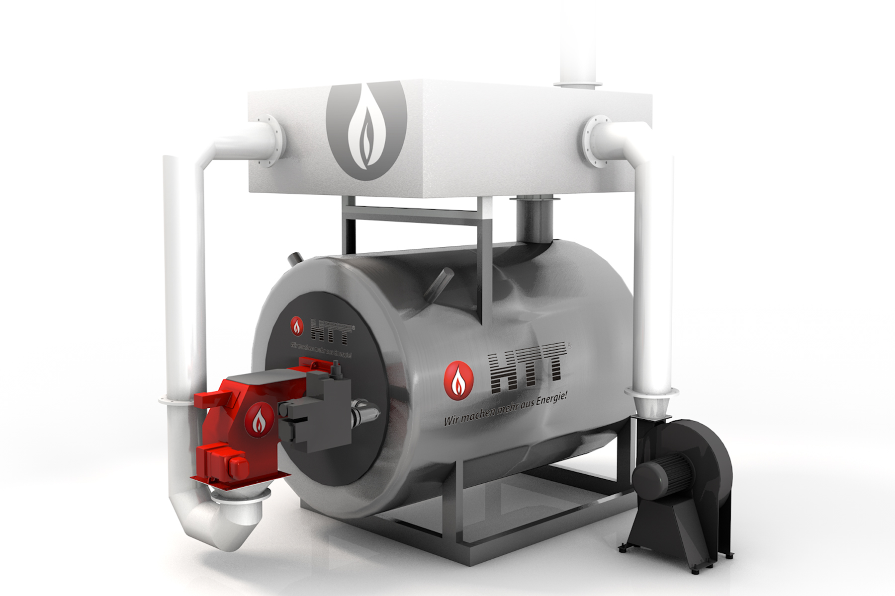 HTT ermöglicht  die Luftvorwärmung jetzt auch für Thermalölerhitzer ab 300 kW