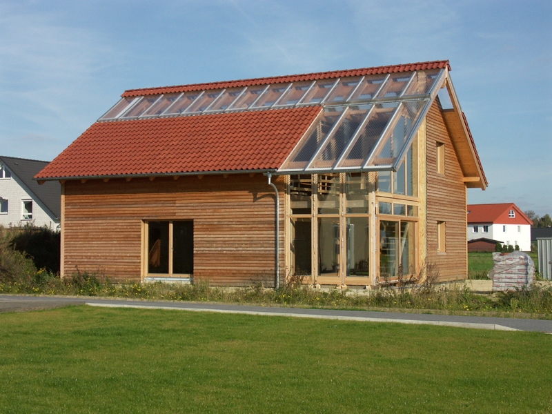 Holzhaus als Bio-Passivhaus