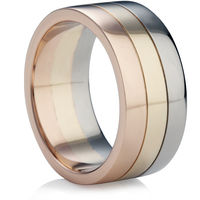 Bi-Metall Hochzeitsringe