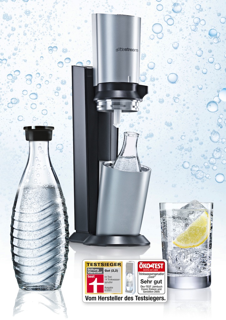 SodaStream Trinkwassersprudler Crystal SodaStream Trinkwassersprudler Crystal