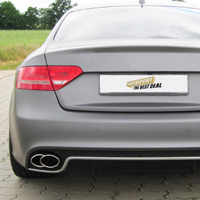 Sportauspuff für Dieselmodelle des Audi A4/A5 8K von Supersport GmbH