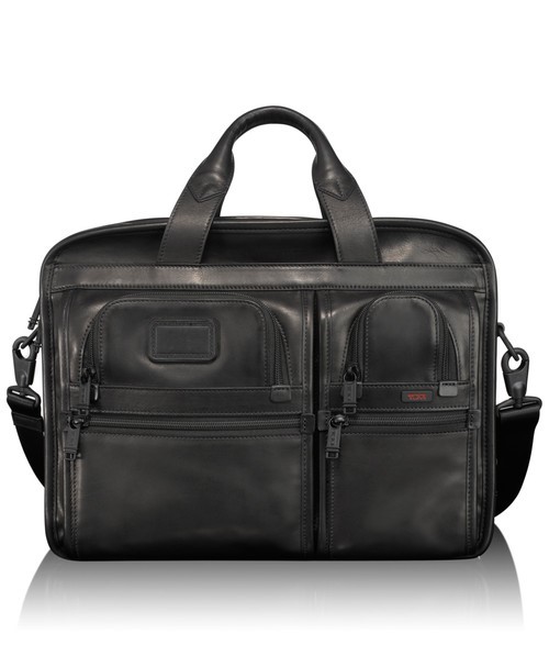Tumi Alpha Laptop-Aktentasche mit dem T-Pass für einen schnelleren Sicherheitscheck Tumi Alpha Laptop-Aktentasche mit dem T-Pass für einen schnelleren Sicherheitscheck