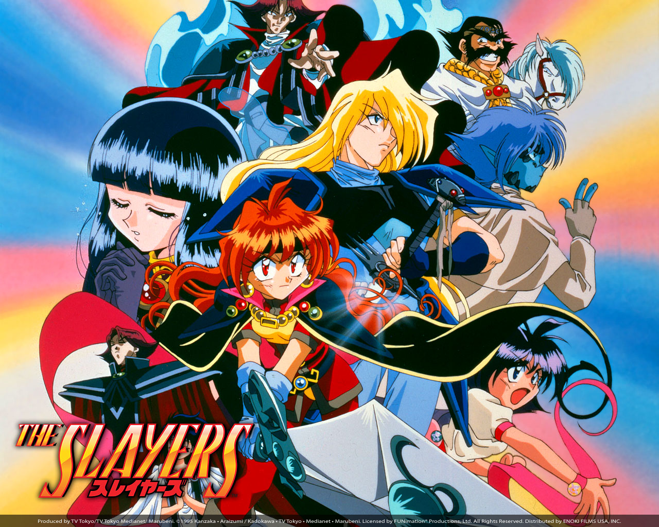 Slayers ist eine von vier Anime Serien die es ab dem 15 Mai auf MyVideo zu sehen gibt