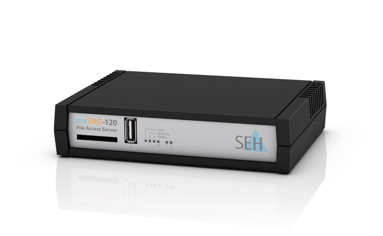 mySND-120 File Access Server von SEH mySND-120 File Access Server von SEH