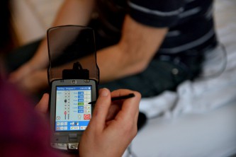 Programmierung des ONS-Neuromodulationsgerätes bei chronischer Migräne