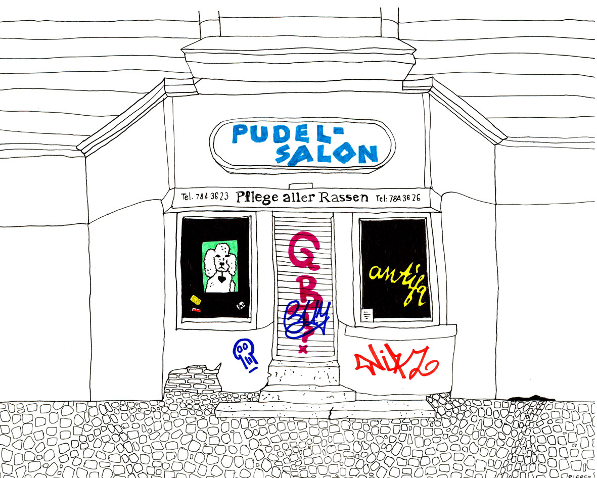 Juliane Pieper: Pudelsalon, Berlin Schöneberg Juliane Pieper: Pudelsalon, Berlin Schöneberg