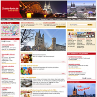 Screenshot von cityinfo-koeln.de Screenshot von cityinfo-koeln.de