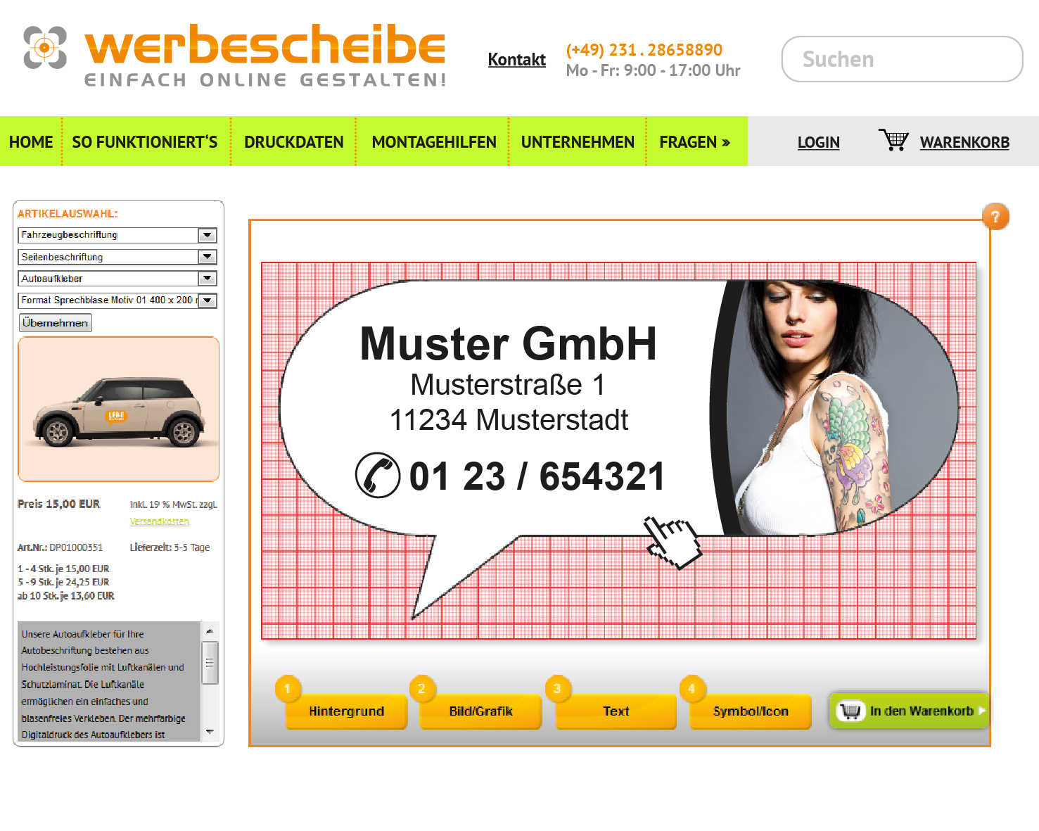 Schnell und unkompliziert? Mit wenigen Klicks die eigene Werbung selbst gestalten Schnell und unkompliziert? Mit wenigen Klicks die eigene Werbung selbst gestalten