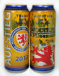 Special Edition-Dose von Eintracht Braunschweig und Wolters